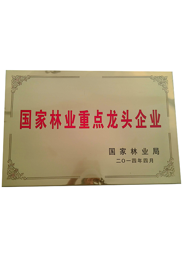 2014年國家林業(yè)重點(diǎn)龍頭企業(yè)
