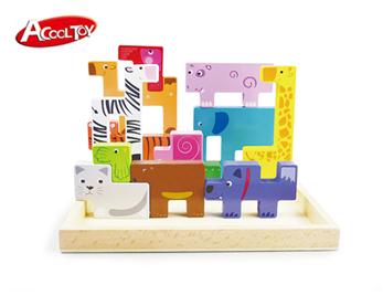 俄羅斯動物拼圖(型號:AC6616)