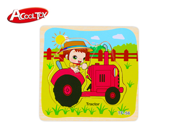 拖拉機(jī)拼圖(型號:6601)